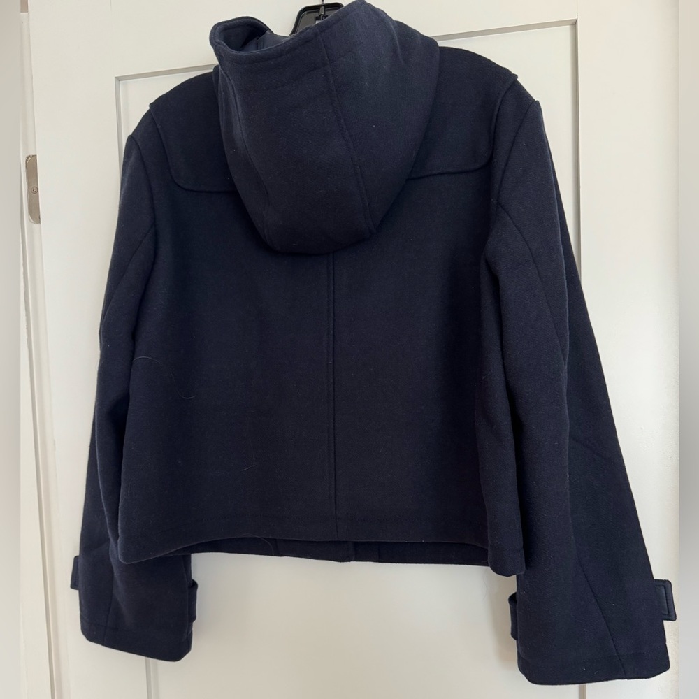 Gap Navy Toggle Jacket - image 7